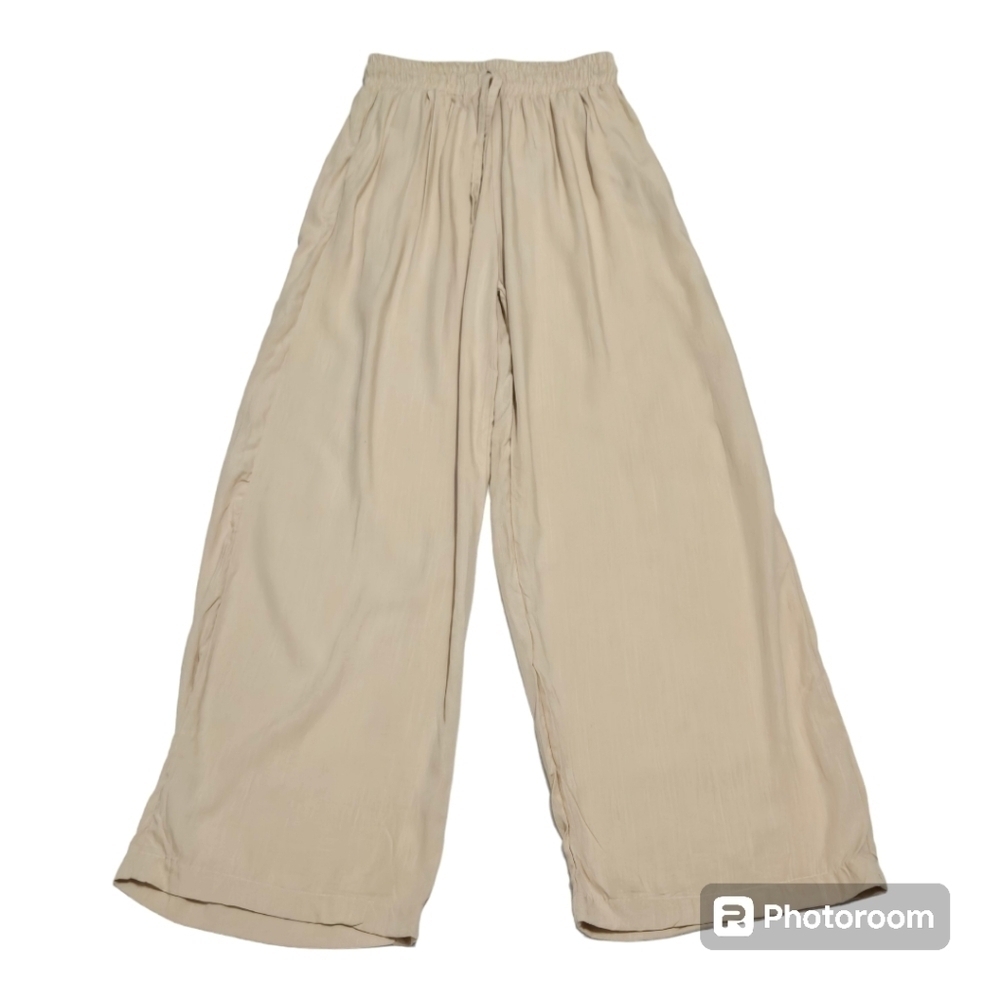 Wide Leg Drawstring Pants